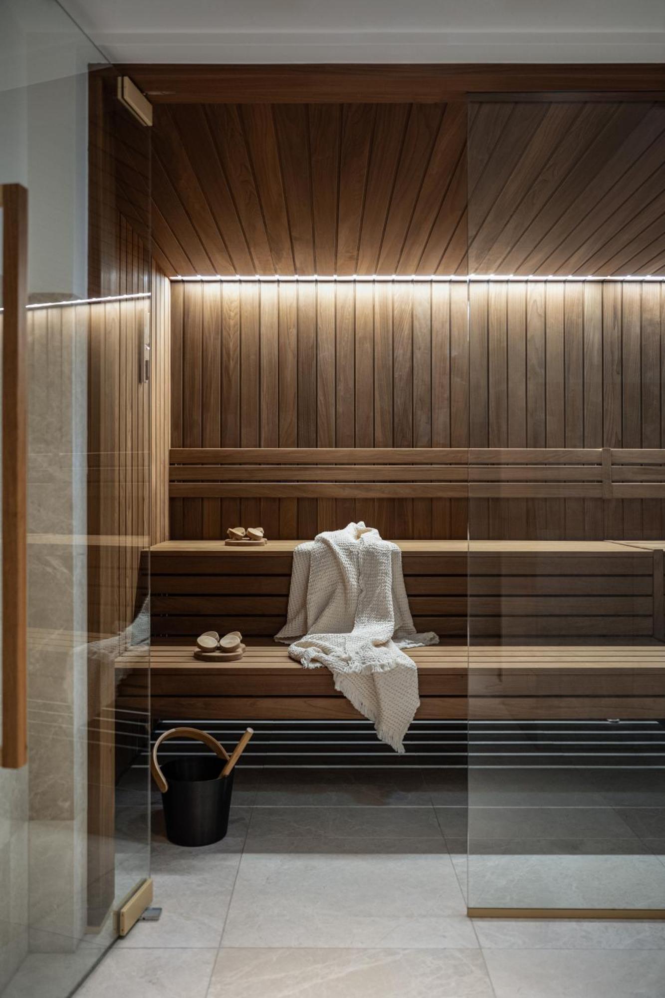 Hotel Almanac Palais Viena Exterior foto Sauna at the hotel